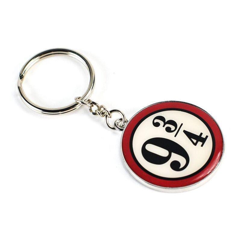 Half Moon Bay Wizarding World Harry Potter Platform 9 3/4 Keyring with Header Card, , large image number 0