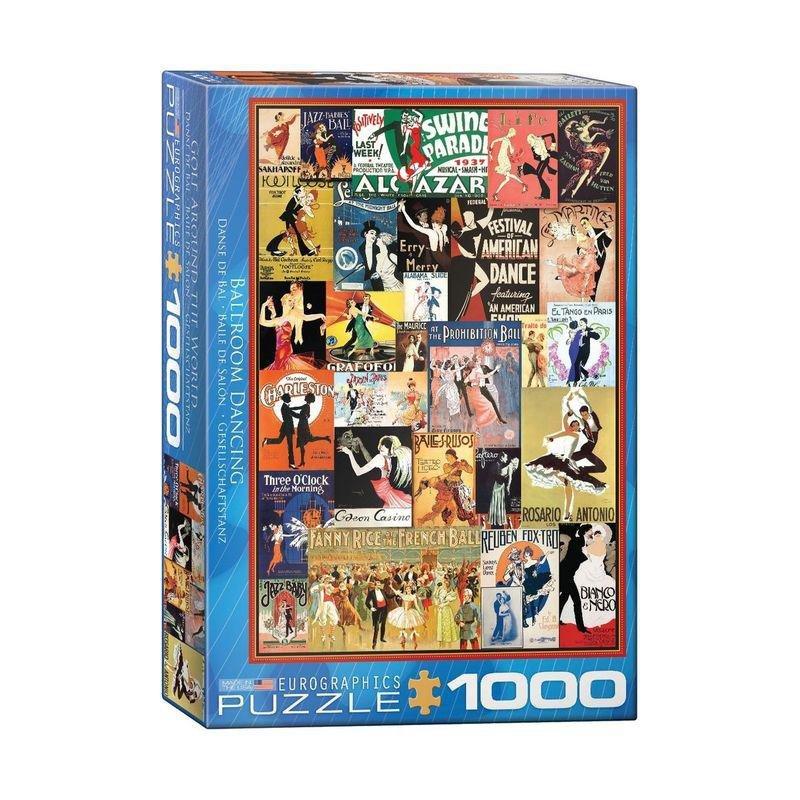 Eurographics Ballroom Dancing 1000 Pcs Jigsaw Puzzle, , large image number 0