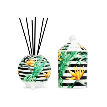 MEWS COLLECTIVE - Mews Birds Of Paradise Mini Gift Set 100ml Diffuser And 100ml Candle