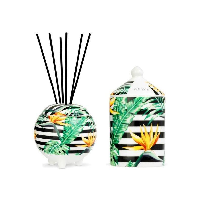 Mews Birds Of Paradise Mini Gift Set 100ml Diffuser And 100ml Candle, , large image number 0