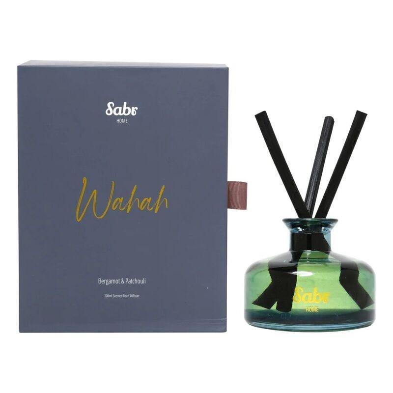 Sabr Wahah Scented Reed Diffuser Bergamot & Patchouli 200ml, , medium