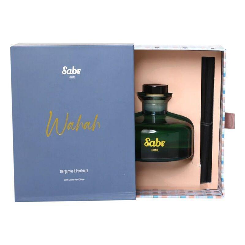 Sabr Wahah Scented Reed Diffuser Bergamot & Patchouli 200ml, , large image number 2