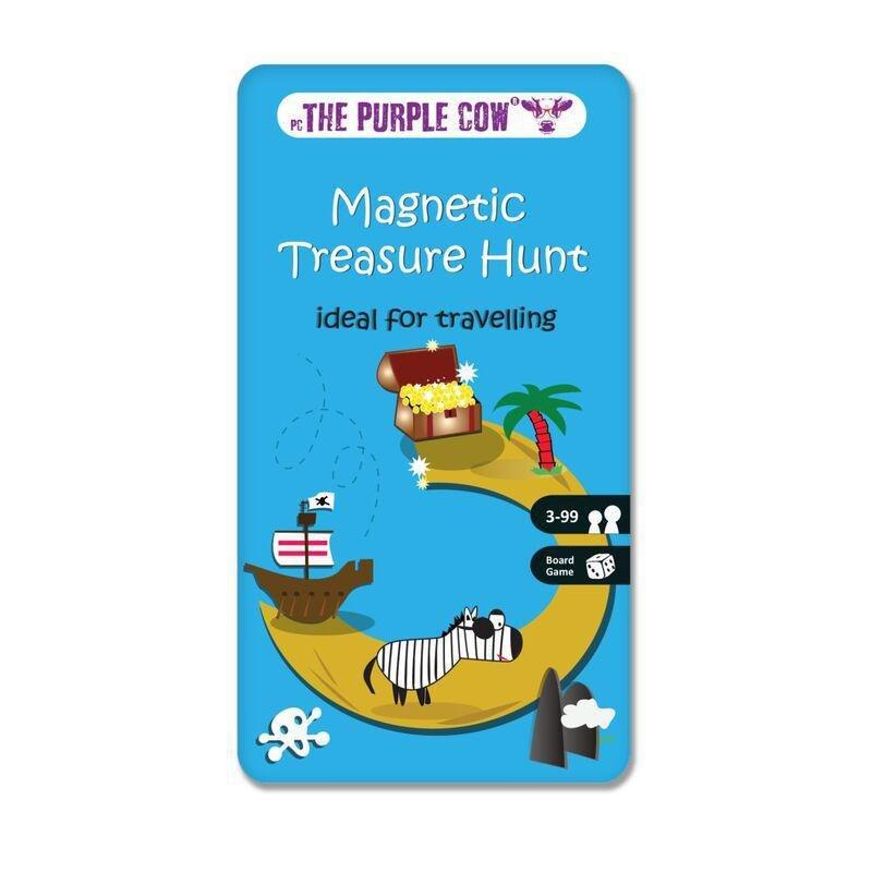 The Purple Cow To Go Magnetic Treasure Hunt Travel Game, , medium