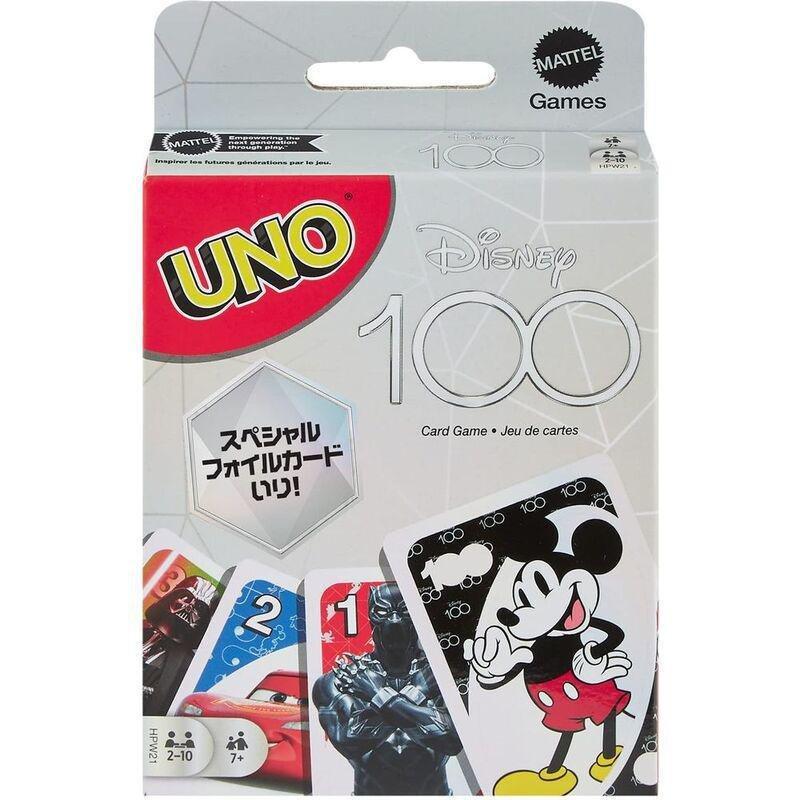 UNO Disney 100 Card Game HPW21, , large image number 0