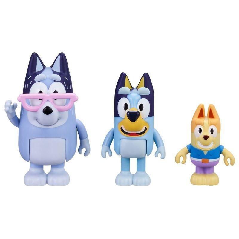 Bluey Nana And Bluey Includes Nana Bluey & Bartleby Figures (Pack of 3) 17158, , large image number 0