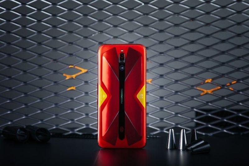Red Magic 5G Gaming Smartphone Global Edition 128GB/8GB/Dual SIM - Red, , large image number 5