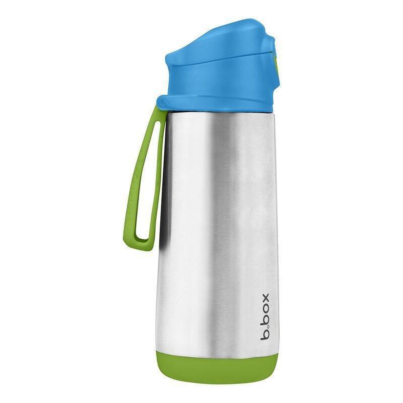 B.Box Insulated Sport Spout Kids Bottle  - Ocean Breeze 500 ml, , large image number 4