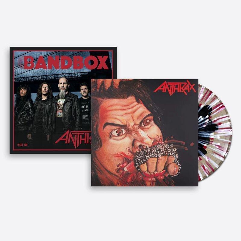 MEGAFORCE - Fistful Of Metal (Red/Black/White Splatter Colored Vinyl) (Limited Edition) | Anthrax