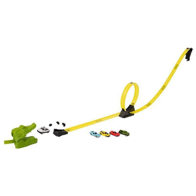 Teamsterz Turbo City Croc Attach Beast Machines Set (Includes 5 Cars) 1417333.V22, , large image number 1