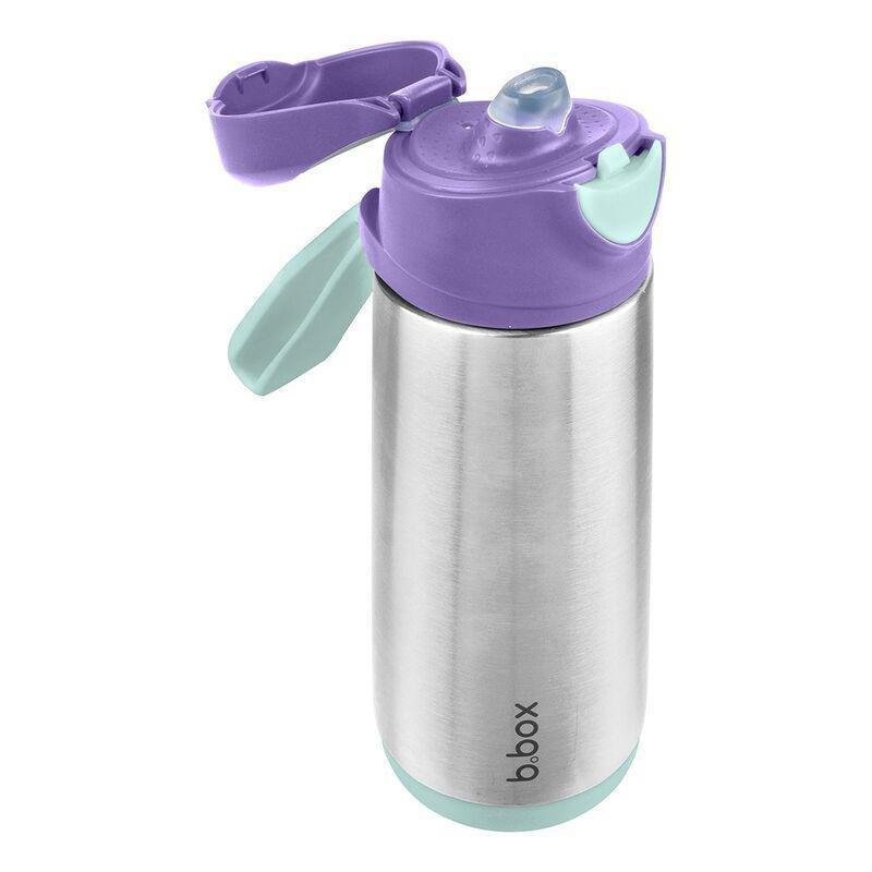 B.Box Insulated Sport Spout Kids Bottle  - Lilac Pop 500 ml, , large image number 3