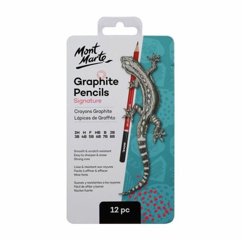 Mont Marte Graphite Pencils (Set of 12), , medium