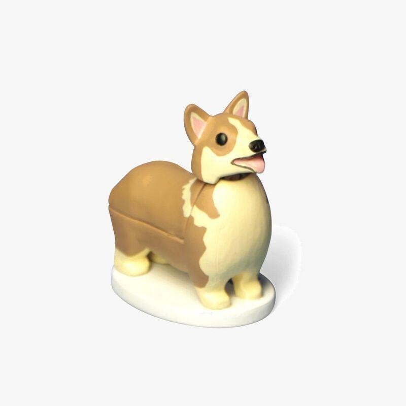 Kikkerland Elroy The Royal Solar Corgi Figure, , large image number 0