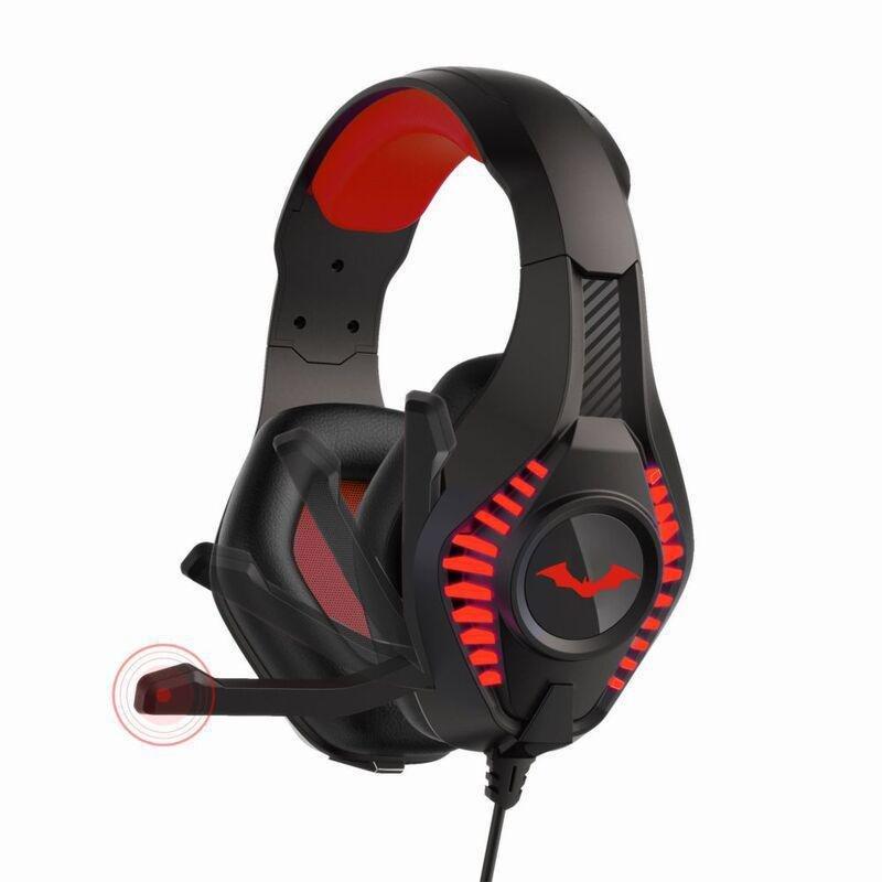 OTL PROG5 DC Comics The Batman Kids' Wired G Headphones with Changing LED Light, , medium