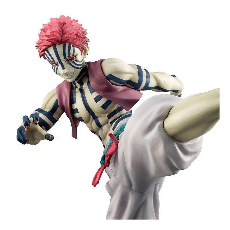 Megahouse Demon Slayer Kimetsu No Yaiba G.E.M. Series Upper Three Akaza Collectible Figure 18cm, , large image number 2