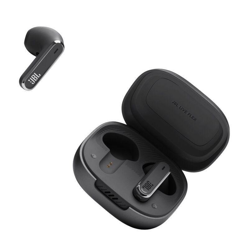 JBL - JBL Live Flex True Wireless Noise Cancelling Earbuds - Black