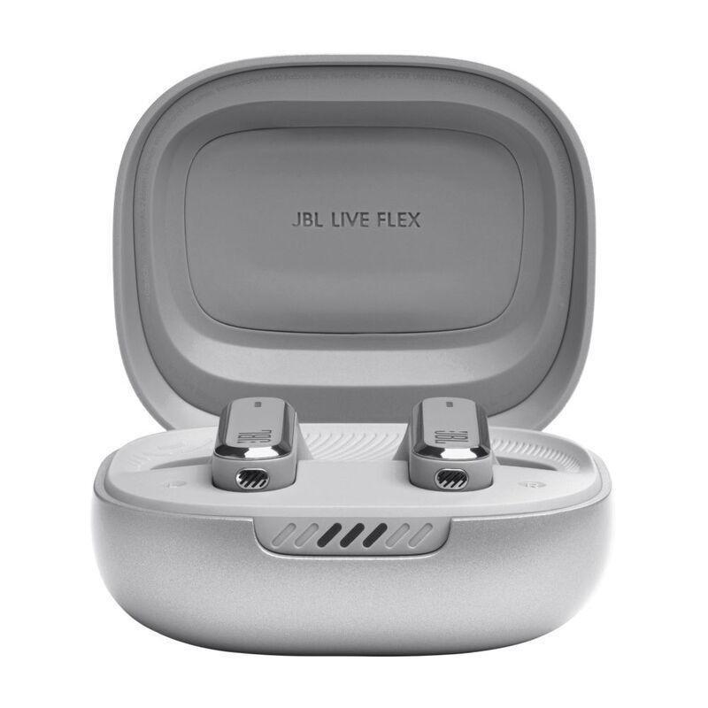 JBL Live Flex True Wireless Noise Cancelling Earbuds - Silver, , large image number 0