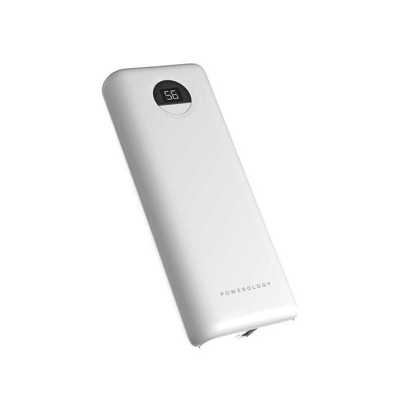 Powerology Compact Power Bank 20000mAh PD 30W White, , large image number 0