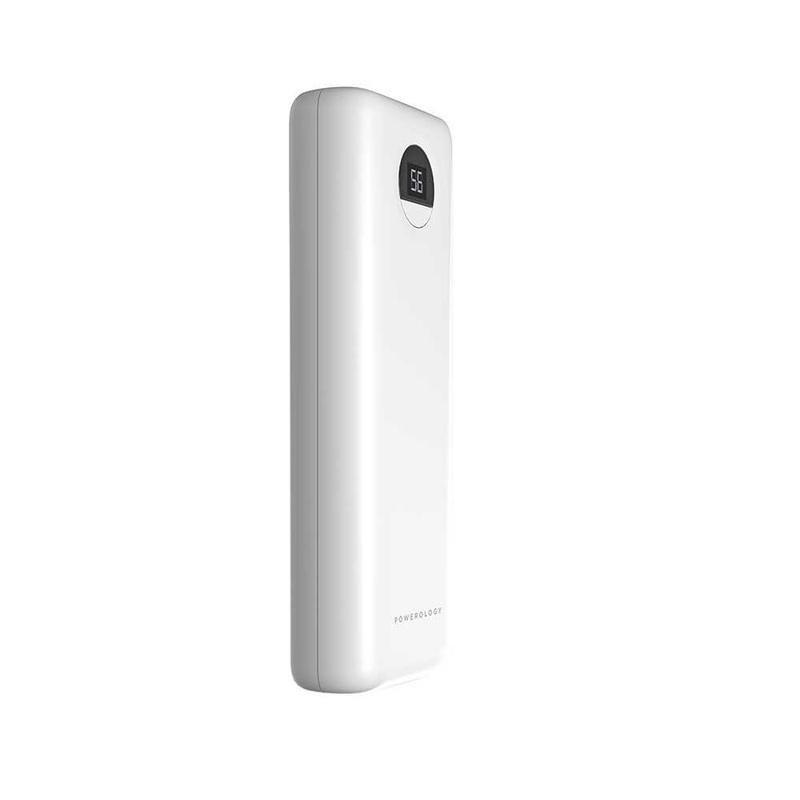 Powerology Compact Power Bank 20000mAh PD 30W White, , large image number 1