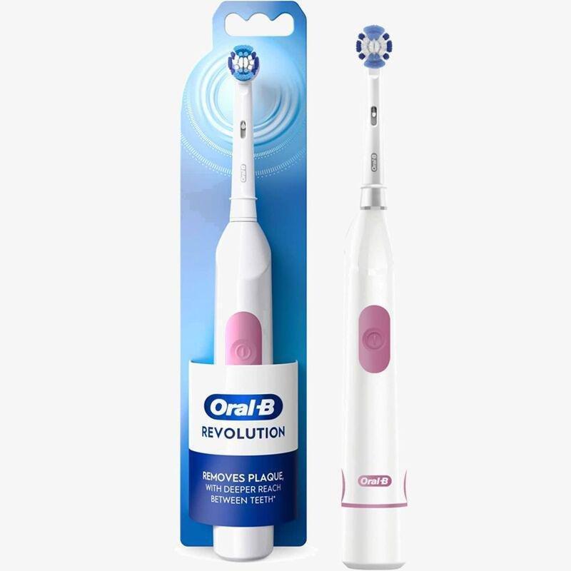 Oral B Revolution Precision Clean Battery Powered Electric Toothbrush, , large image number 0