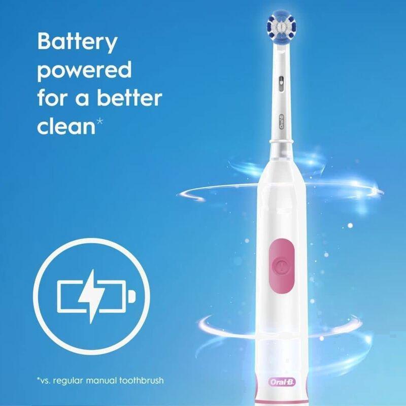Oral B Revolution Precision Clean Battery Powered Electric Toothbrush, , large image number 1