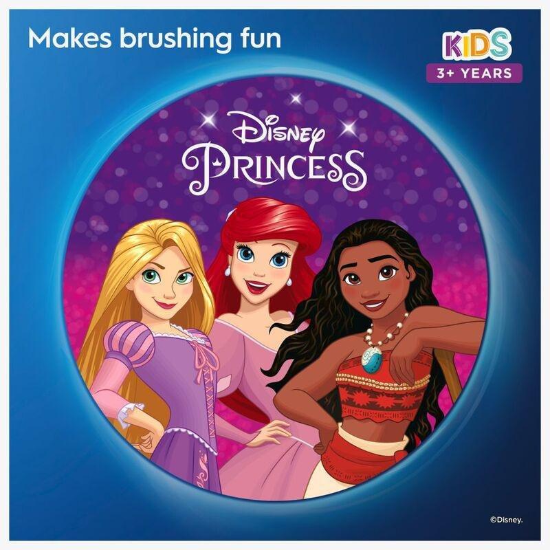 ORAL-B - Oral B Disney Princes Kids Battery Powered Electric Toothbrush (Extra Soft Bristles) (3+ Years)