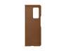 SAMSUNG - Samsung Leather Cover Brown for Galaxy Z Fold2