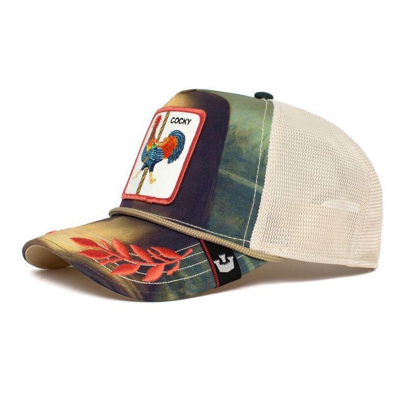 Goorin Bros Sicut Mentula Unisex Trucker Caps Stone, , large image number 1