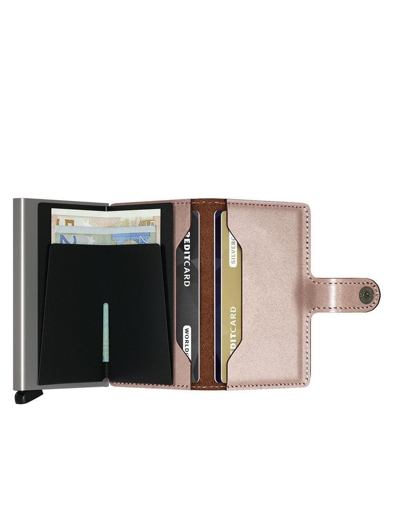 Secrid Miniwallet - Metallic Leather - Rose, , medium