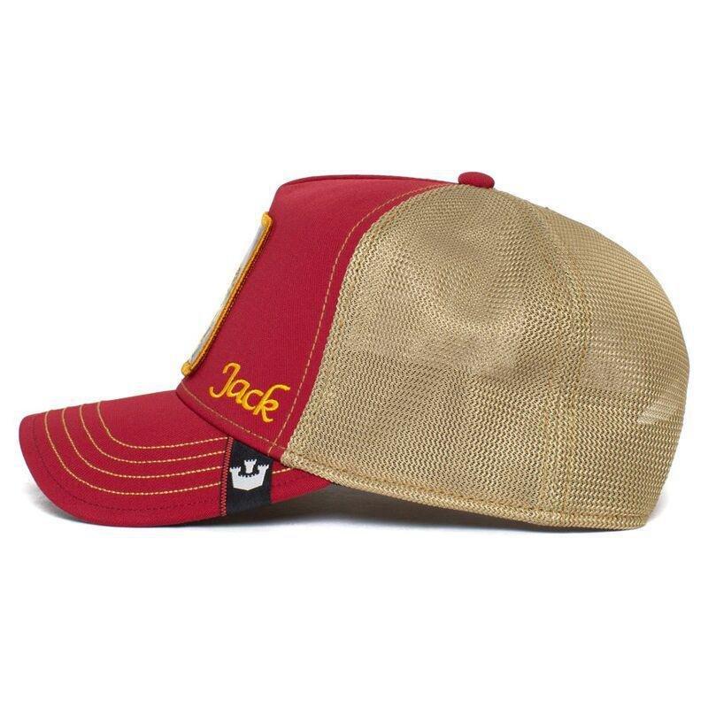 Goorin Bros Jacked Unisex Trucker Caps Red, , large image number 2