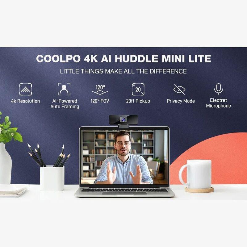 Coolpo Ai Huddle Mini Lite 4K Conference Camera, , large image number 1