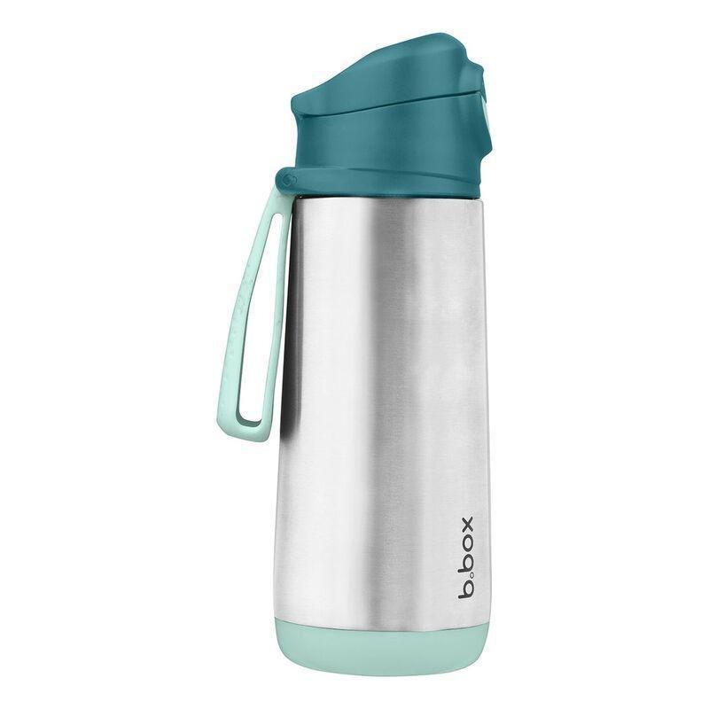 B.Box Insulated Sport Spout Kids Bottle  - Emerald Forest 500 ml, , large image number 1