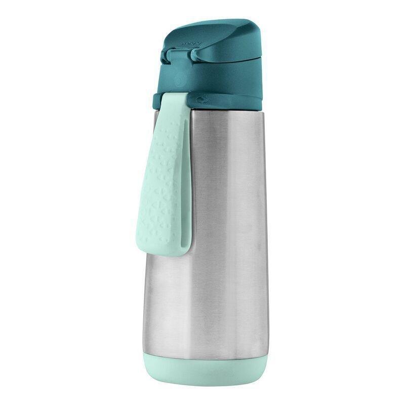 B.Box Insulated Sport Spout Kids Bottle  - Emerald Forest 500 ml, , large image number 3