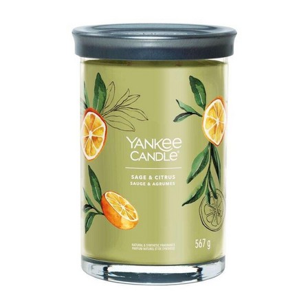 YANKEE CANDLES - Yankee Candles Signature Tumbler Sage & Citrus 567g - Large
