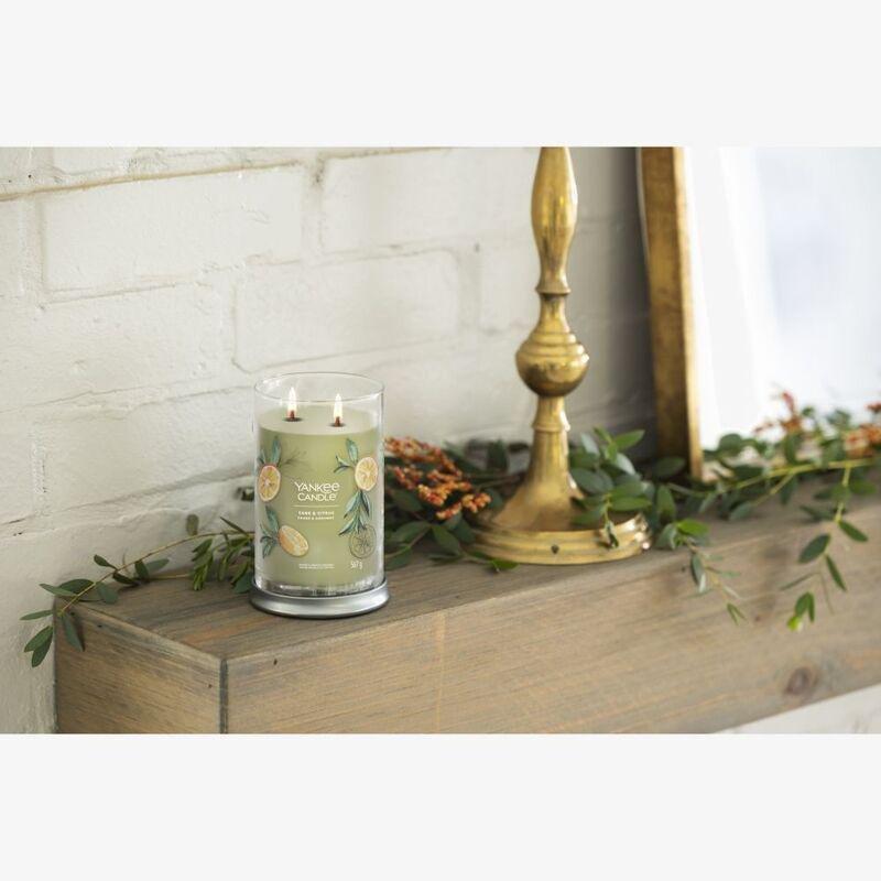 Yankee Candles Signature Tumbler Sage & Citrus 567g - Large, , large image number 1