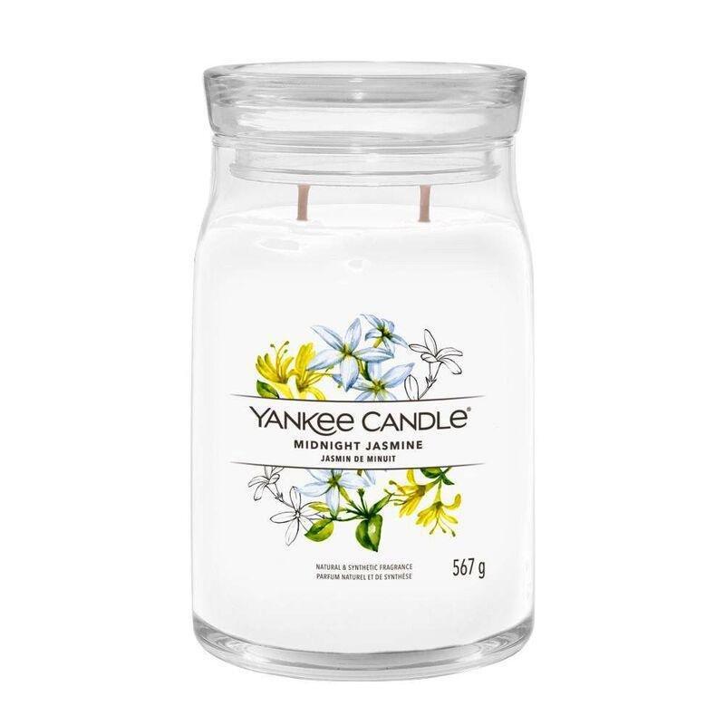 YANKEE CANDLES - Yankee Candles Signature Jar Midnight Jasmine 567g - Large