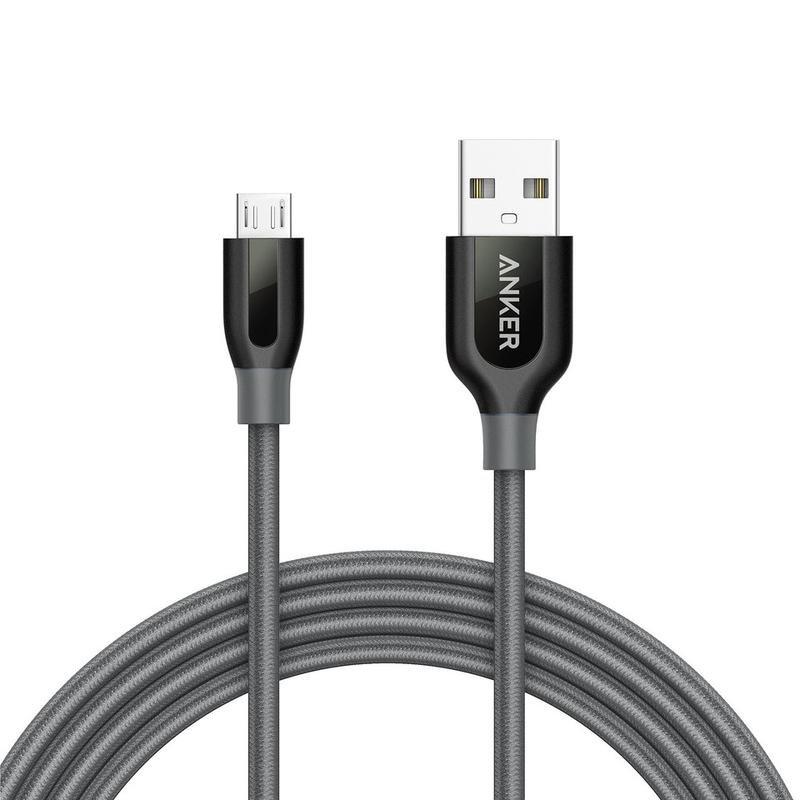 Anker Powerline+ Micro USB Cable 1.8m Space Grey, , large image number 0
