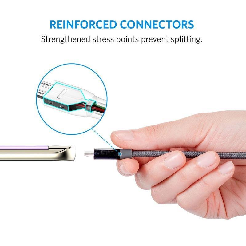 Anker Powerline+ Micro USB Cable 1.8m Space Grey, , large image number 4