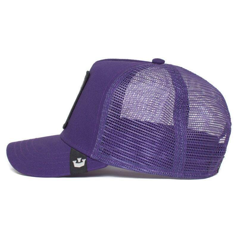 Goorin Bros The Lone Wolf Unisex Trucker Caps Purple, , large image number 1