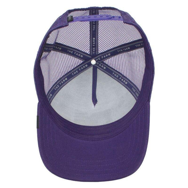 Goorin Bros The Lone Wolf Unisex Trucker Caps Purple, , large image number 2