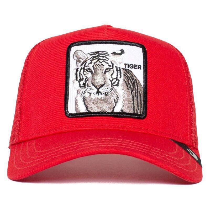 Goorin Bros The White Tiger Unisex Trucker Caps Red, , medium