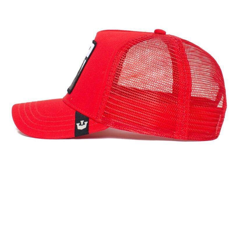Goorin Bros The White Tiger Unisex Trucker Caps Red, , large image number 1