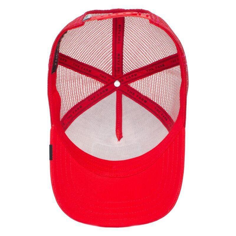 Goorin Bros The White Tiger Unisex Trucker Caps Red, , large image number 2