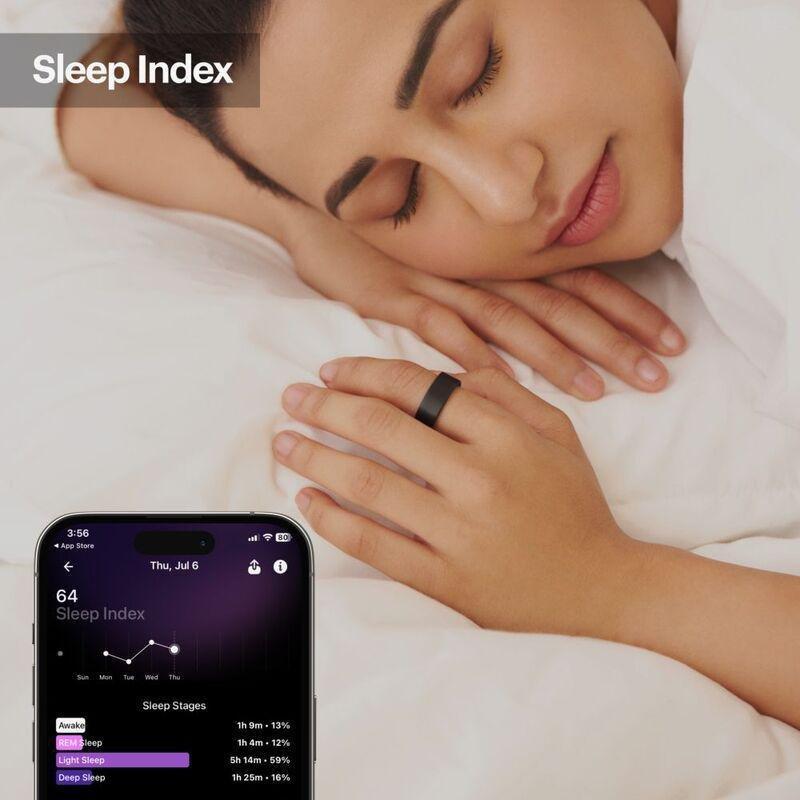Ultrahuman Ring Air R1 Sleep Tracking Ring - Size 12, , large image number 4