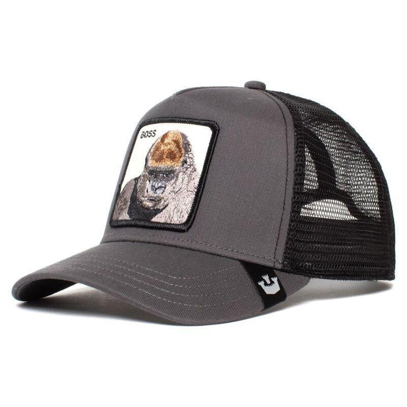 Goorin Bros The Boss Unisex Trucker Caps Charcoal, , medium