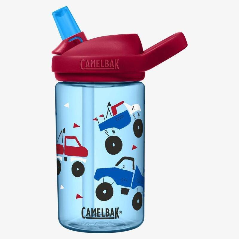 Camelbak Eddy+ Kids Water Bottle 415ml - Moto Rally (Back To School) (Limited Edition), , large image number 0