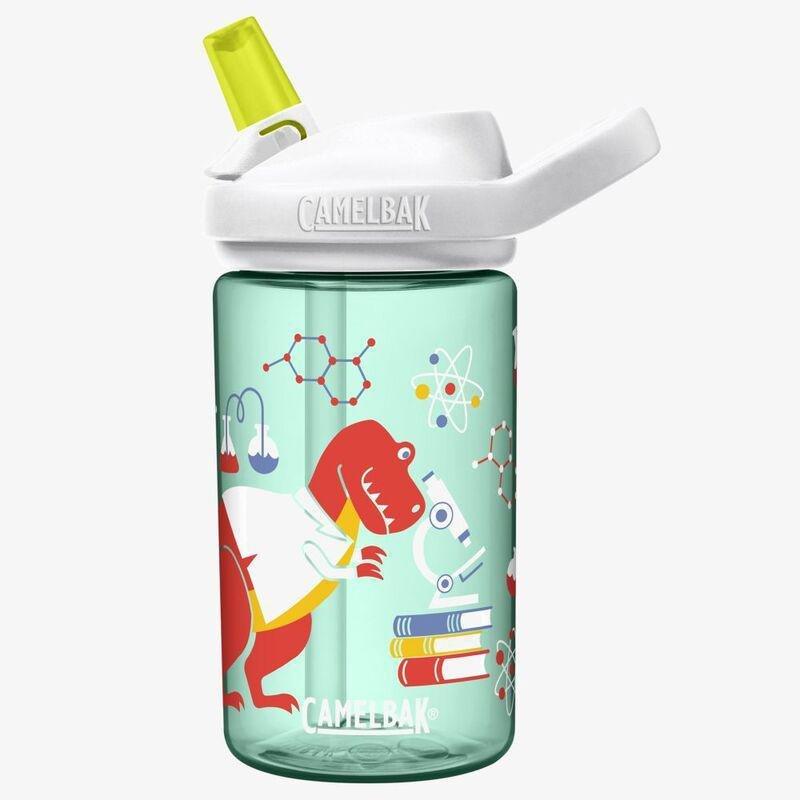Camelbak Eddy+ Kids Water Bottle 415ml - Science Dinos (Back To School) (Limited Edition), , large image number 0