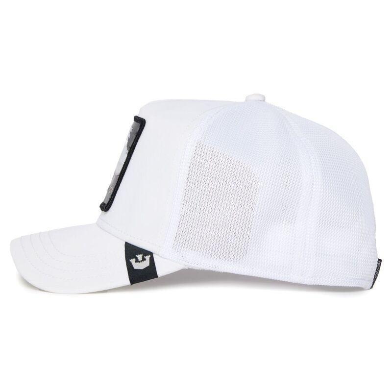 Goorin Bros Platinum High Unisex Trucker Caps White, , large image number 2