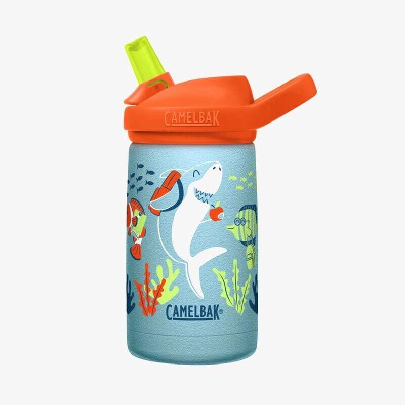 Camelbak Eddy+ Kids Stainless Steel Vacuum Insulated Water Bottle 355ml - School Of Fish (Back To School) (Limited Edition), , large image number 0