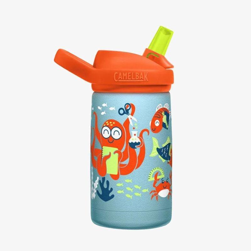 Camelbak Eddy+ Kids Stainless Steel Vacuum Insulated Water Bottle 355ml - School Of Fish (Back To School) (Limited Edition), , large image number 2
