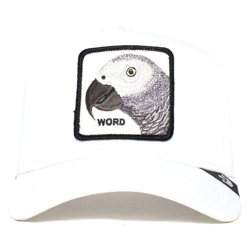 Goorin Bros Platinum Word Unisex Trucker Caps White, , medium